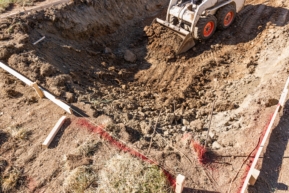 zwembad plaatsen gat graven zwembad plaatsen gat graven